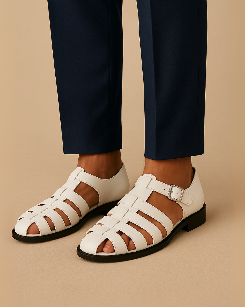 Mayor - Elegant buckled closed sandal