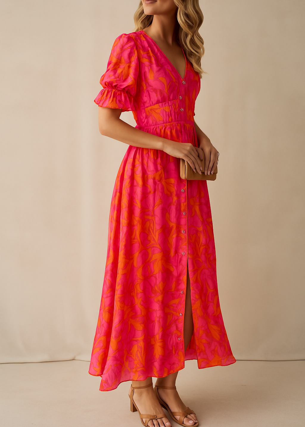 Fleur - Flattering Maxi Dress