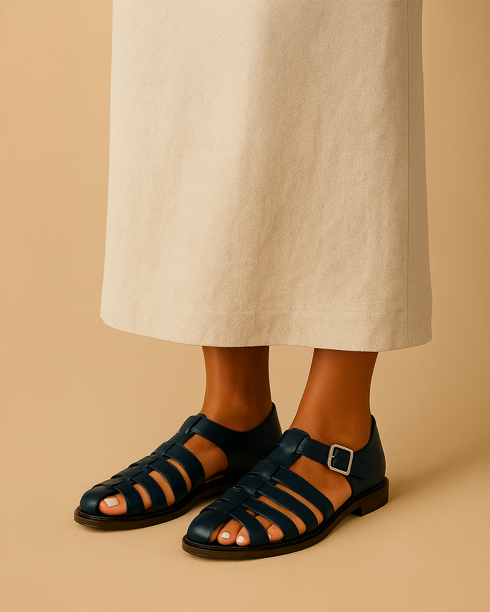 Mayor - Elegant buckled closed sandal