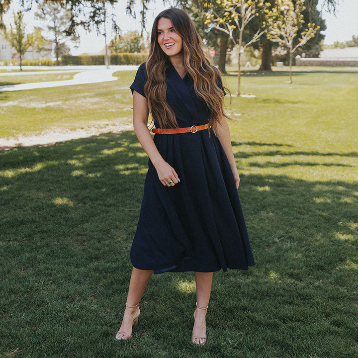 Kennedy Dress (Navy)