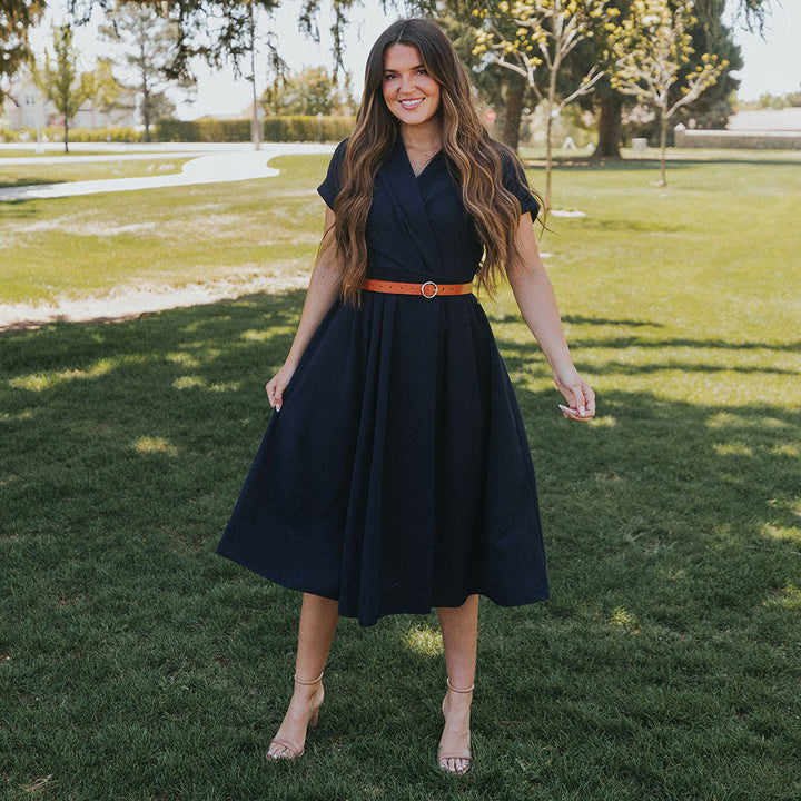 Kennedy Dress (Navy)