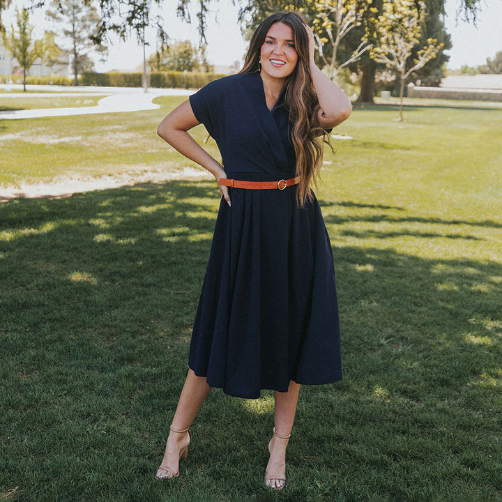 Kennedy Dress (Navy)