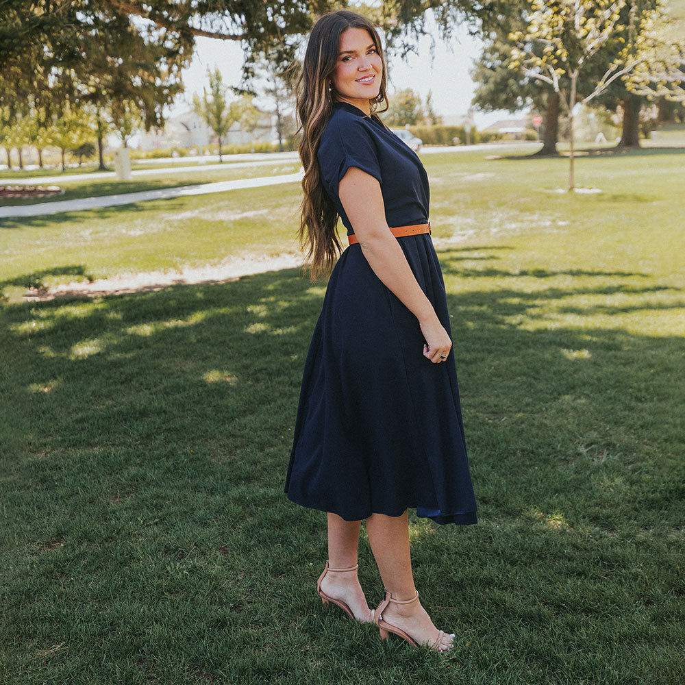 Kennedy Dress (Navy)