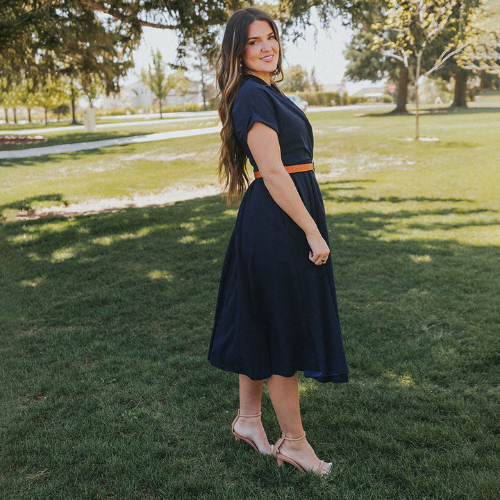 Kennedy Dress (Navy)