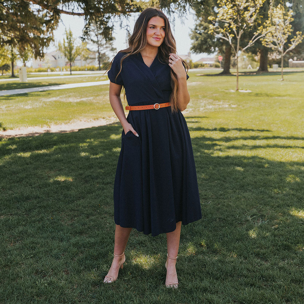 Kennedy Dress (Navy)