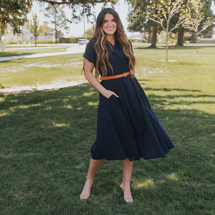 Kennedy Dress (Navy)