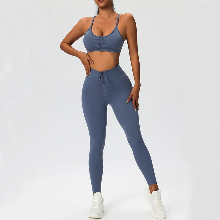 Two Pieces Workout Fitness Sportswear Sets