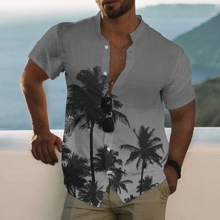 Gradient Coconut Hawaiian Shirt