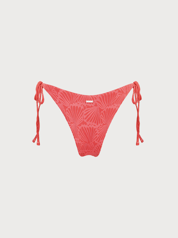 Jacquard Tie Bikini Bottom