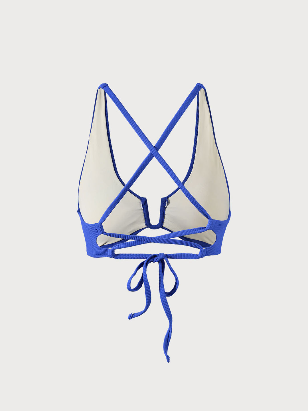Navy U-Ring Bikini Top