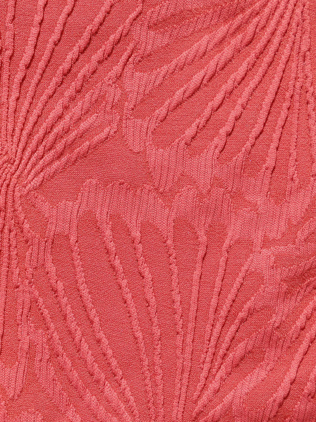 Red Jacquard Bikini Bottom