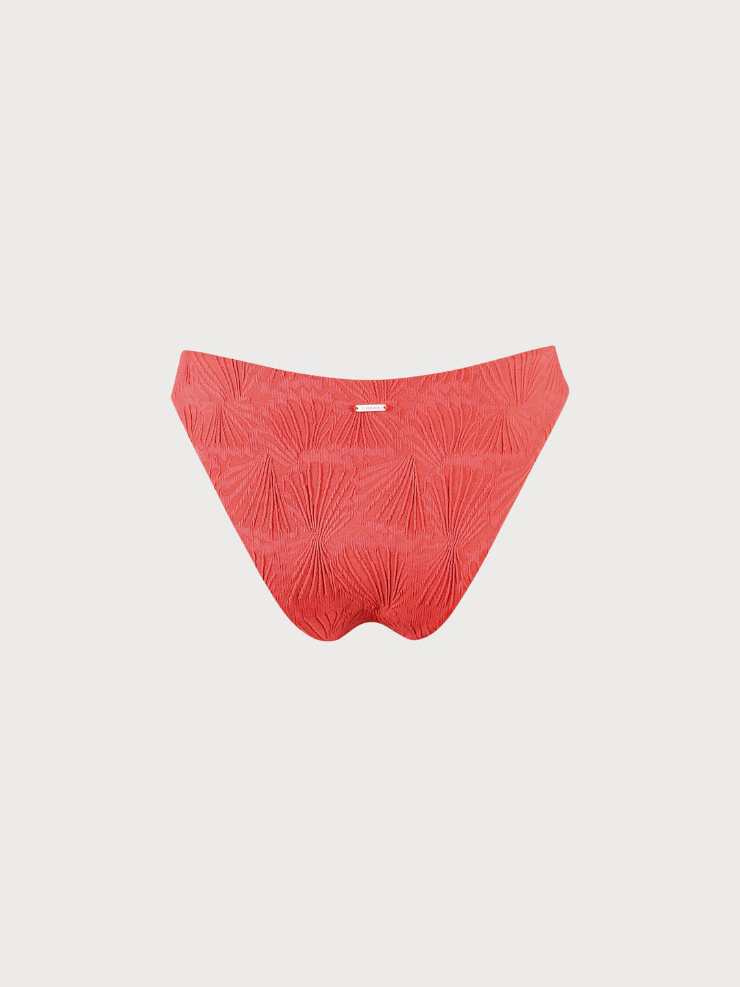 Red Jacquard Bikini Bottom
