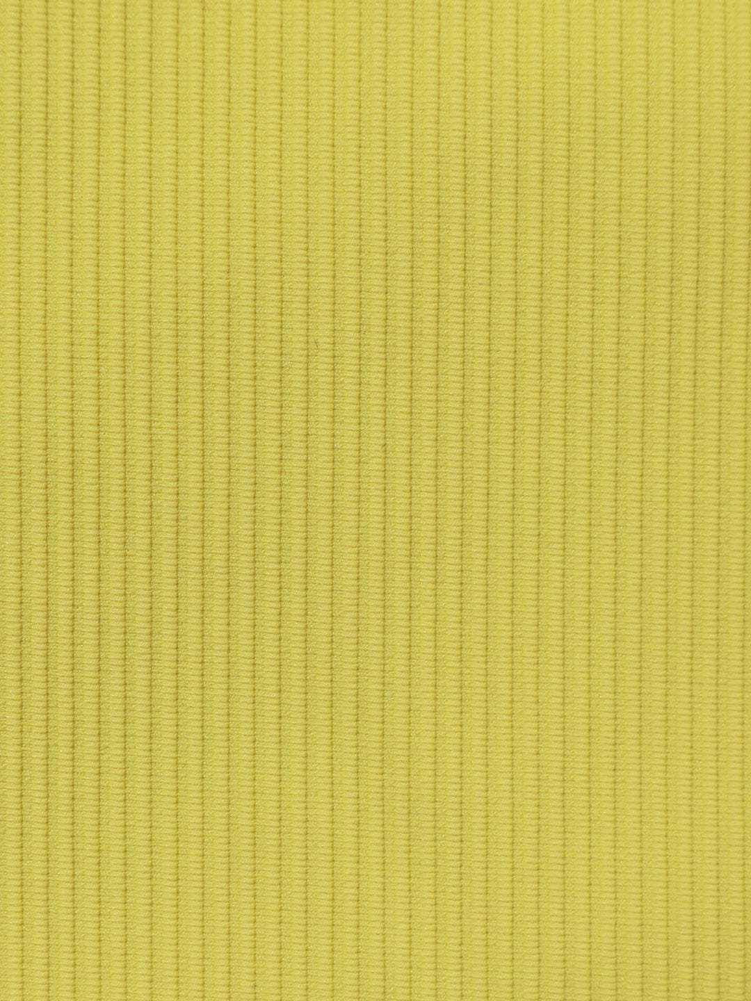 Yellow Twist Cross Back Bikini Top