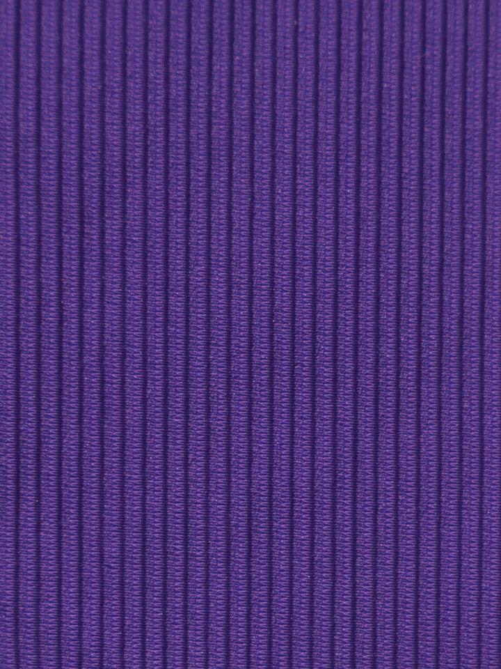 Purple Twist Cross Back Bikini Top