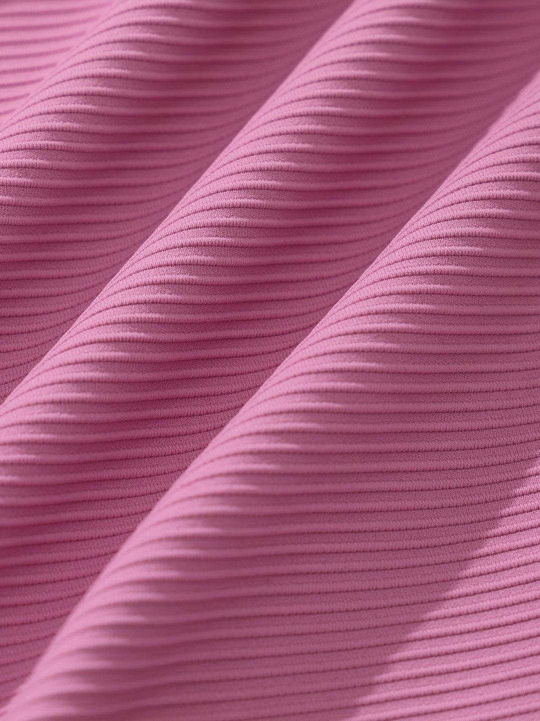 Pink Twist Backless Bikini Top