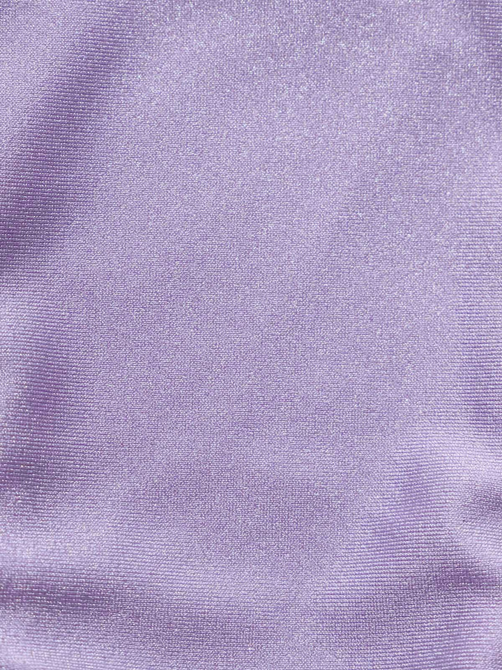 Purple  Ruched Bikini Bottom