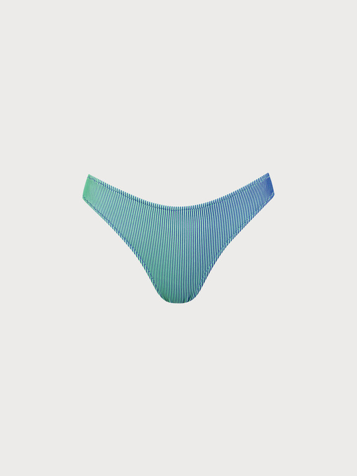 Green Gradient Bikini Bottom